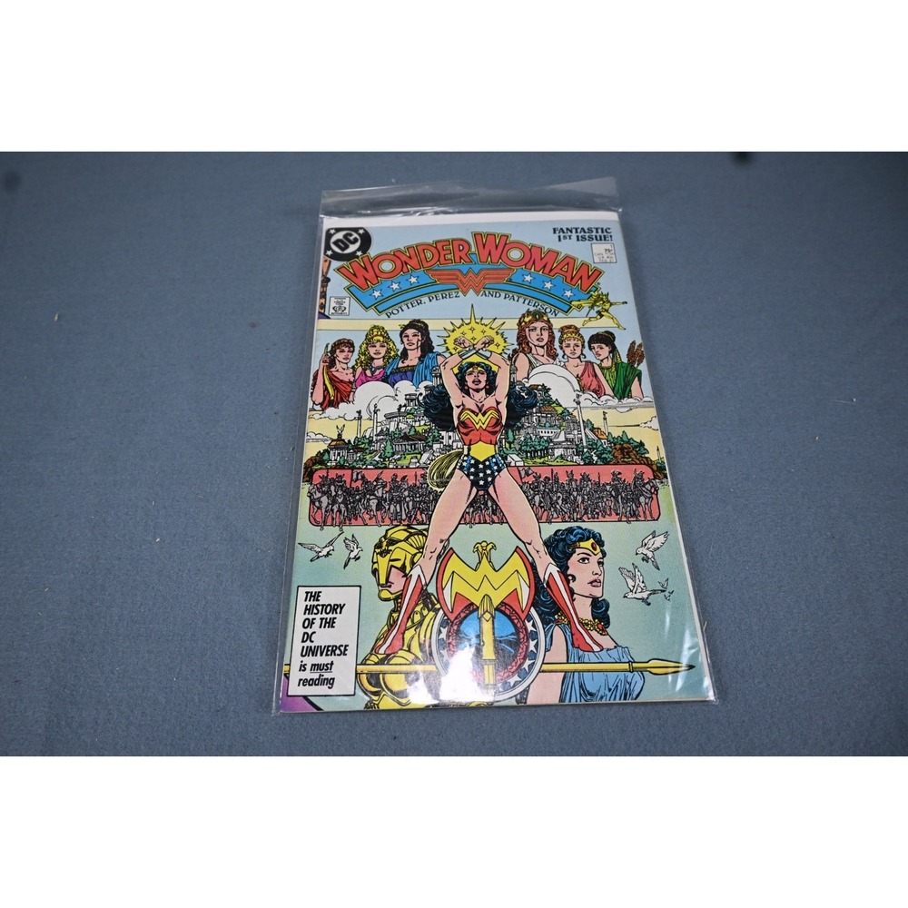 Wonder Woman #1 1987 DC Comics Perez First Issue Key VF Range